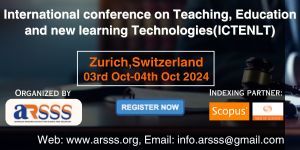 Teaching, Education and new learning Technologies Conference in Switzerland